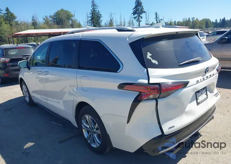 2021 Toyota Sienna Platinum z USA, uszkodzony, nr VIN 5TDESKFCXMS027643